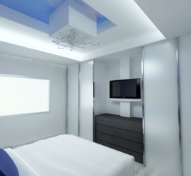 Diseño de de habitación y su mobiliario a medida